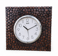 Handcrafted Sheesham Wood Wall Clock with Ajanta Quartz Movement