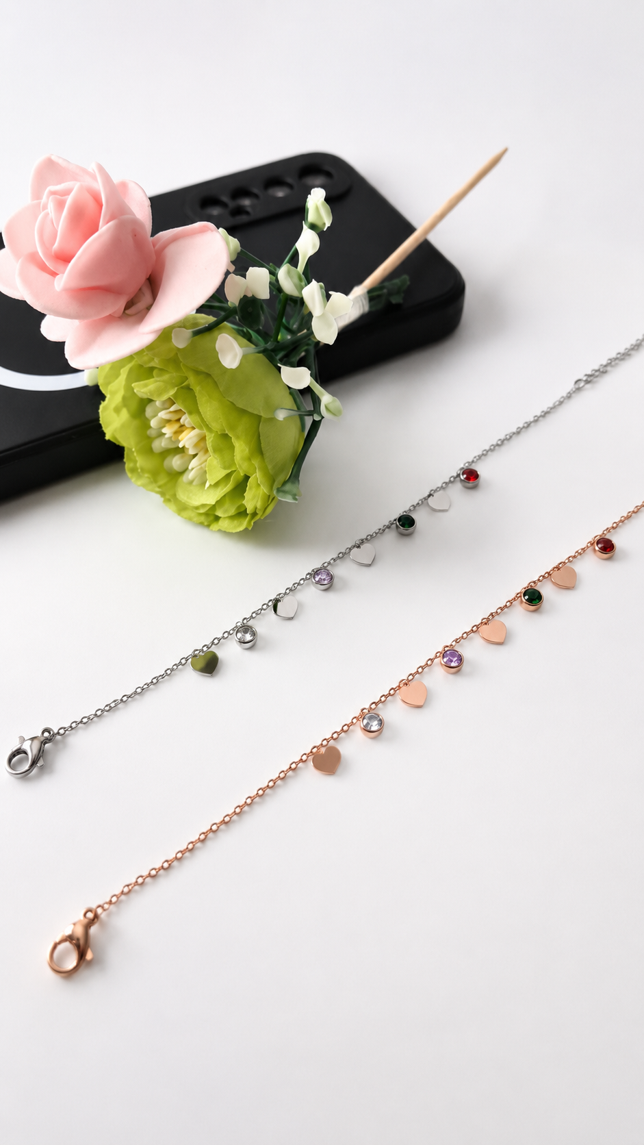 Luna Heart Bracelet (Set of 2)